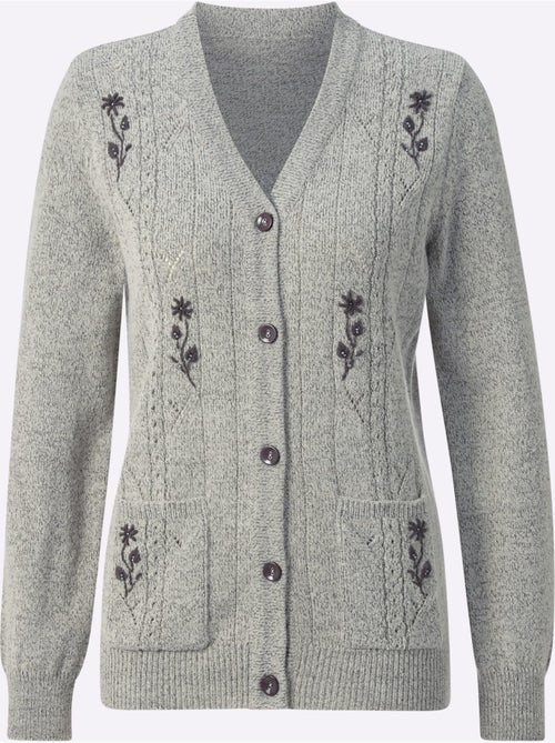 Cardigan Ajouré - Taille Standard - Witt - Kiabi