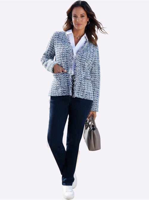Cardigan Aspect Bouclé élégant - Taille Standard - Witt - Kiabi Cardigan Aspect Bouclé élégant - Taille Standard - Witt - Kiabi