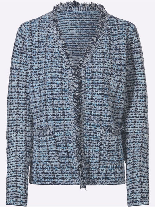 Cardigan Aspect Bouclé élégant - Taille Standard - Witt - Kiabi Cardigan Aspect Bouclé élégant - Taille Standard - Witt - Kiabi