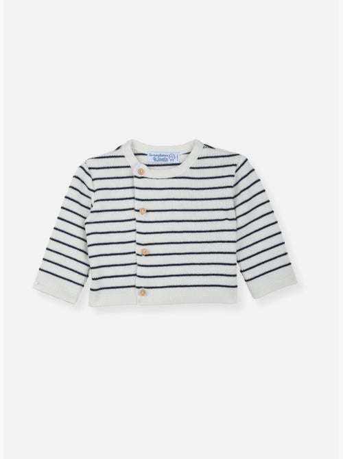 Cardigan bébé petits marins - Kiabi Cardigan bébé petits marins - Kiabi