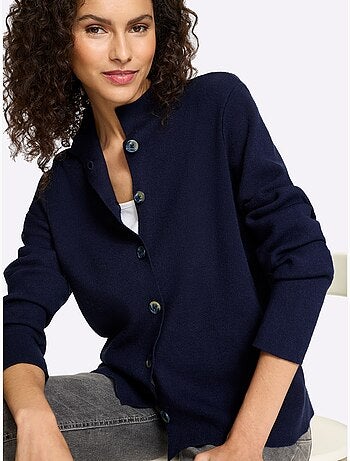Cardigan Belle Qualité Interlock - Taille Standard - Helline