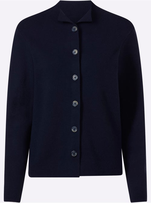 Cardigan Belle Qualité Interlock - Taille Standard - Helline - Kiabi Cardigan Belle Qualité Interlock - Taille Standard - Helline - Kiabi