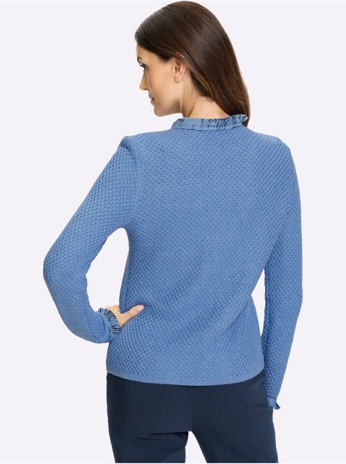 Cardigan Bordure Ornée De Petites Pierres Brillantes Fantaisie - Taille Standard - helline - Kiabi