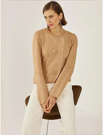Cardigan boutonné