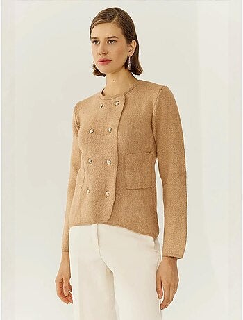 Cardigan boutonné