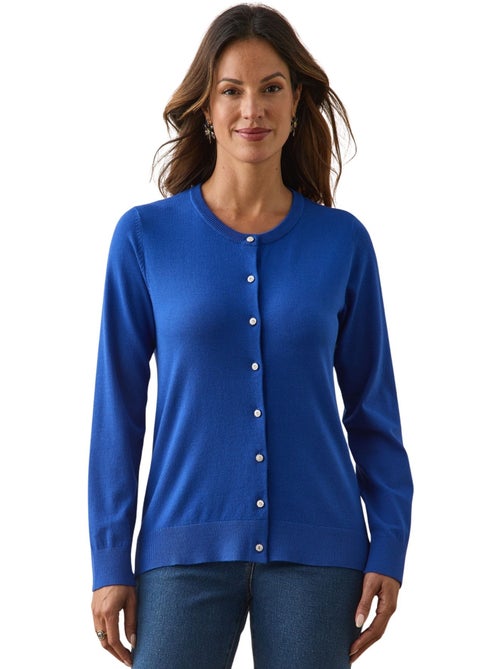Cardigan boutons-bijoux - daxon - Kiabi