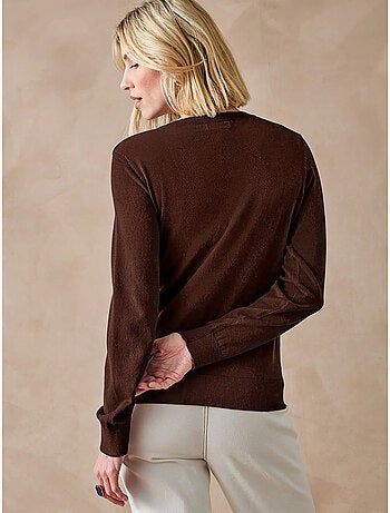 Cardigan boutons-bijoux - daxon