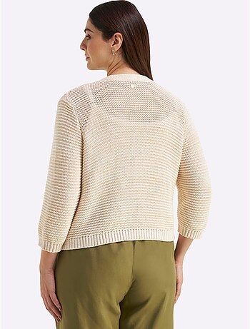 Cardigan Brillance Discrète - Taille Standard - Sheego