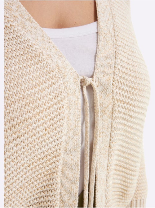Cardigan Brillance Discrète - Taille Standard - Sheego - Kiabi Cardigan Brillance Discrète - Taille Standard - Sheego - Kiabi