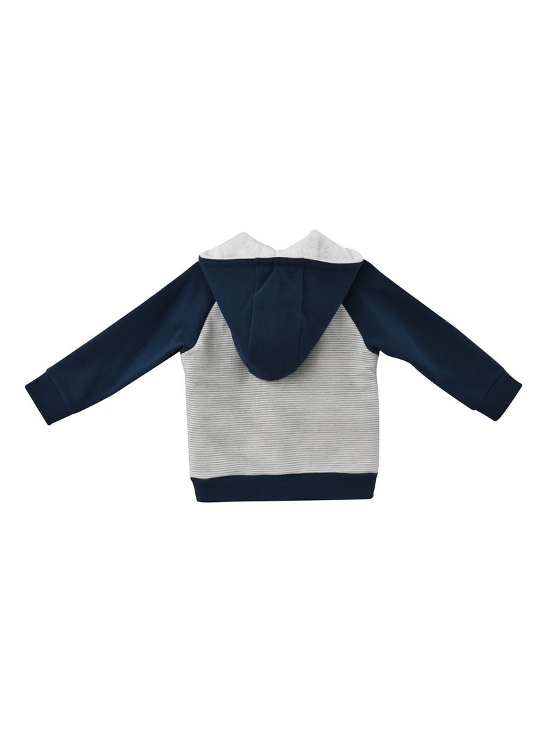 CARDIGAN CAPUCHE DONIPHAN Blanc - Kiabi