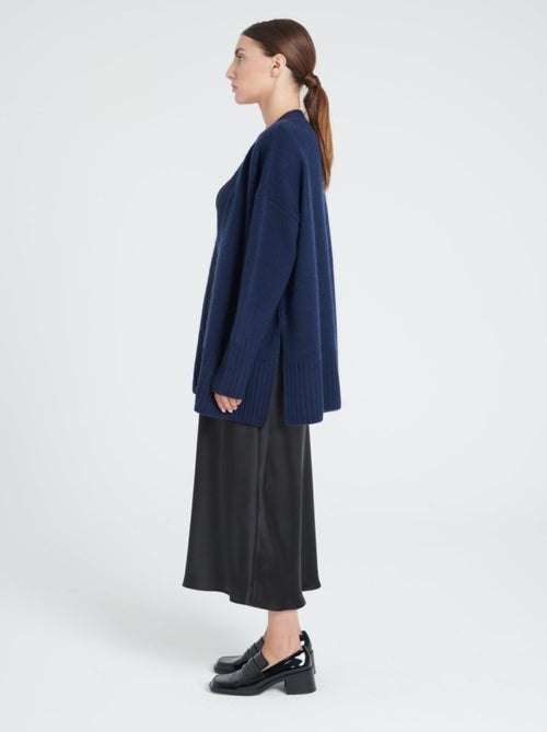 Cardigan ceinturé femme 100% cachemire 8 fils - ZAYA 8 - Kiabi