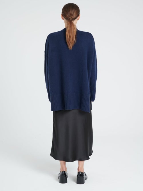 Cardigan ceinturé femme 100% cachemire 8 fils - ZAYA 8 - Kiabi