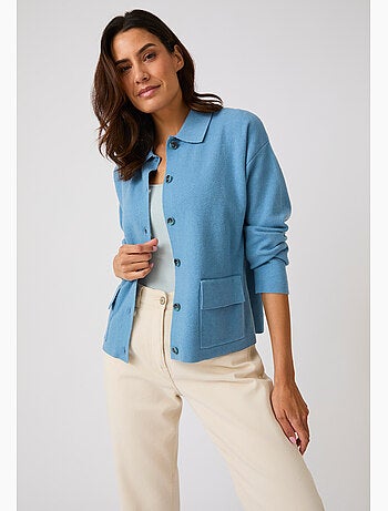 Cardigan col polo Thermolactyl - Damart