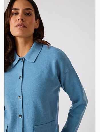 Cardigan col polo Thermolactyl - Damart