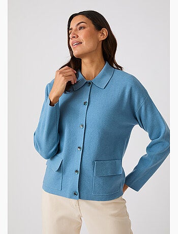 Cardigan col polo Thermolactyl - Damart