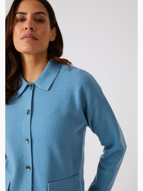 Cardigan col polo Thermolactyl - Damart - Kiabi