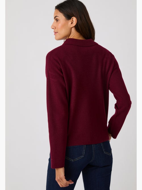 Cardigan col polo Thermolactyl - Damart - Kiabi Cardigan col polo Thermolactyl - Damart - Kiabi