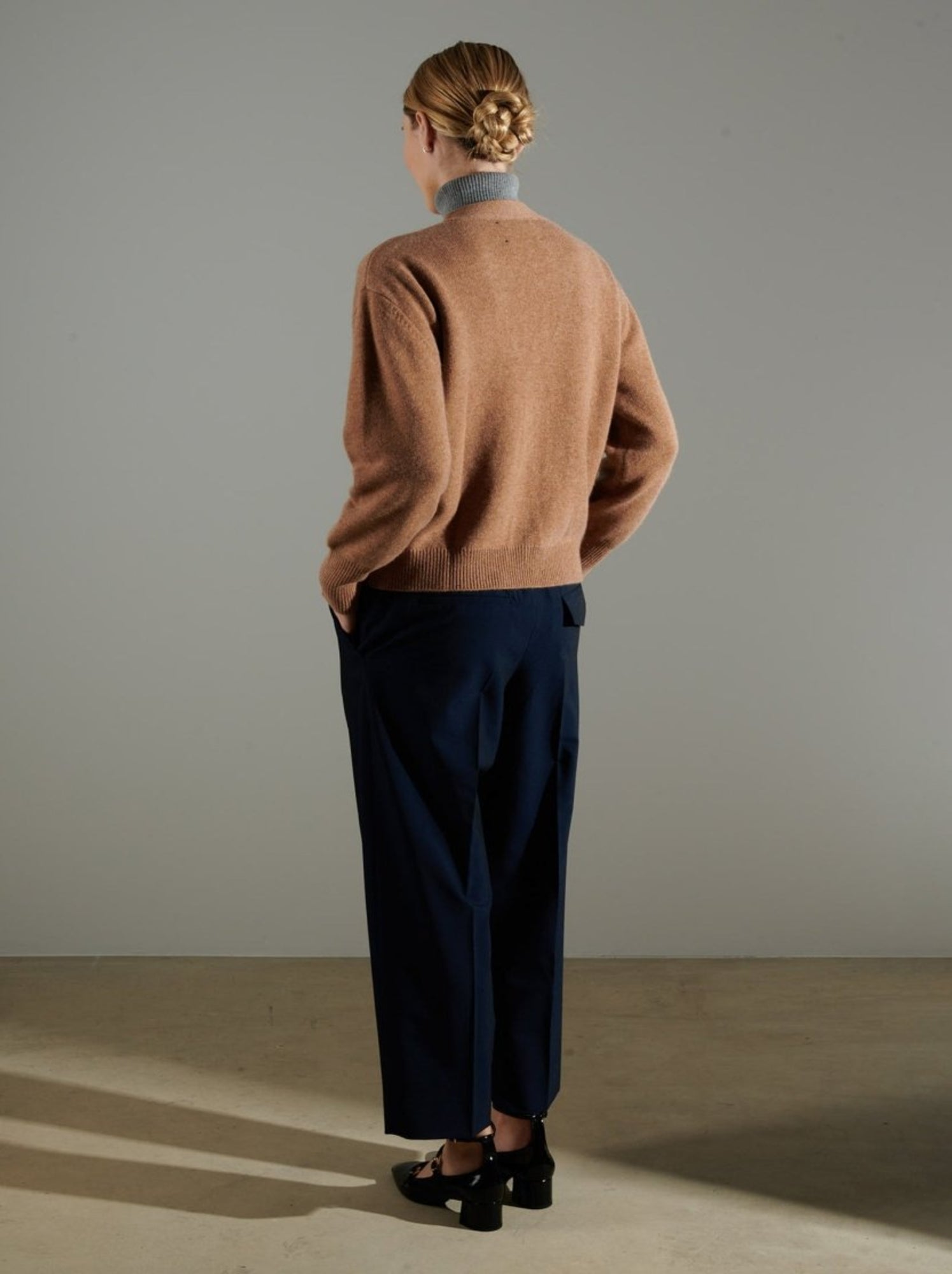 Cardigan Femme Col V En Laine Léger - Manches Longues, Boutons, Grande Taille, Chic Et Doux - 6