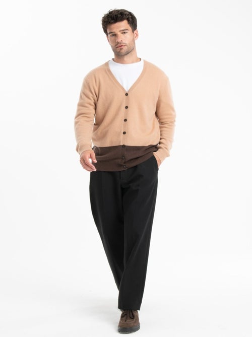 Cardigan col V homme 100% cachemire - GABI 6 - Kiabi