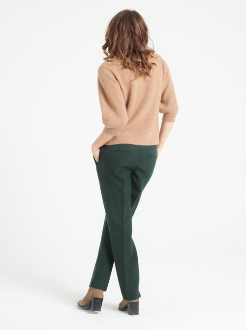 Cardigan col V manches courtes femme 100% cachemire - MIA 13 - Kiabi