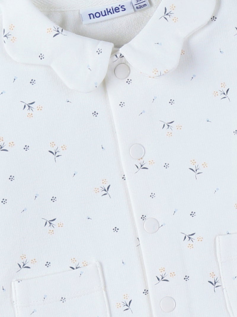 Cardigan, Coton Noukie's Blanc - Kiabi