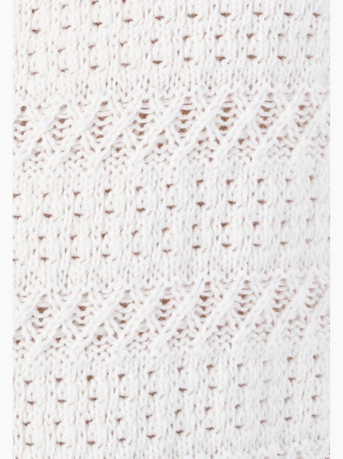 Cardigan court jeu de maille - Damart - Kiabi