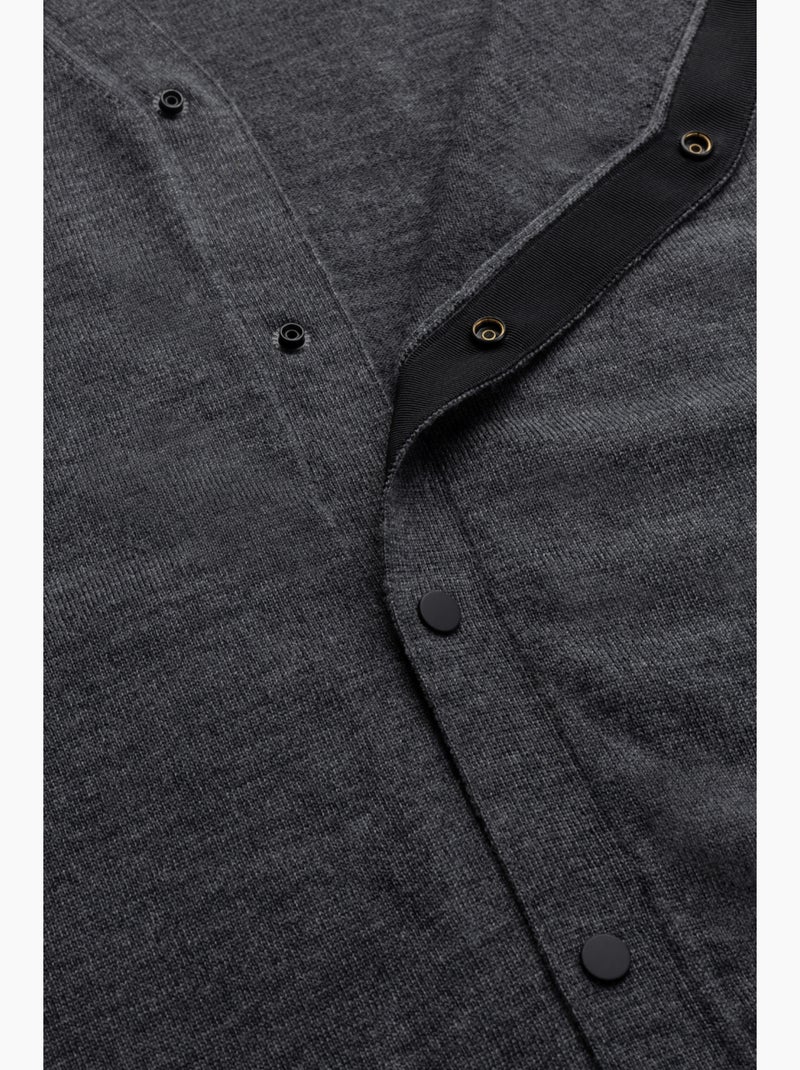 Cardigan Cross   slim - New Man Gris - Kiabi