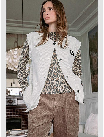 Cardigan DAVID 'Le Temps Des Cerises'