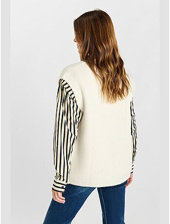 Cardigan DAVID 'Le Temps Des Cerises'