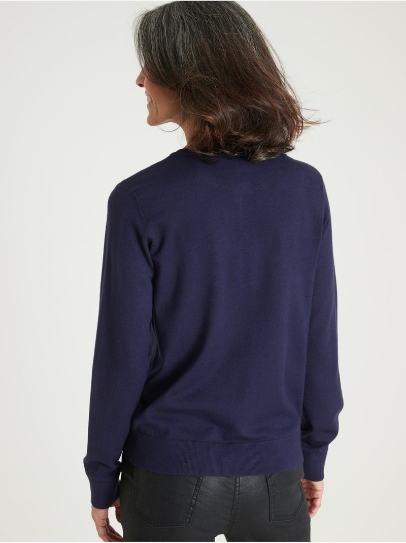 Cardigan élégant - DAXON Bleu marine - Kiabi