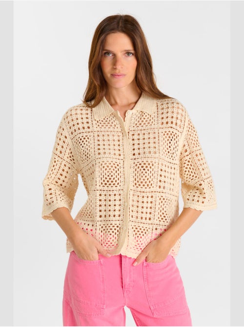 Cardigan ELMAR 'Le Temps Des Cerises' - Kiabi Cardigan ELMAR 'Le Temps Des Cerises' - Kiabi