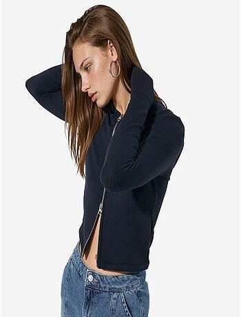 Cardigan en coton et modal busem
