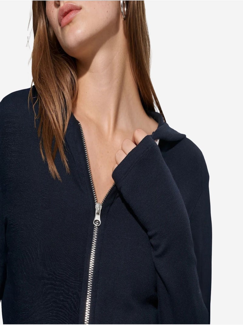 Cardigan en coton et modal busem Bleu marine - Kiabi