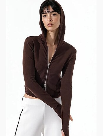 Cardigan en coton et modal busem