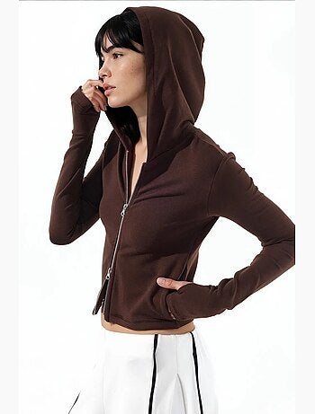 Cardigan en coton et modal busem