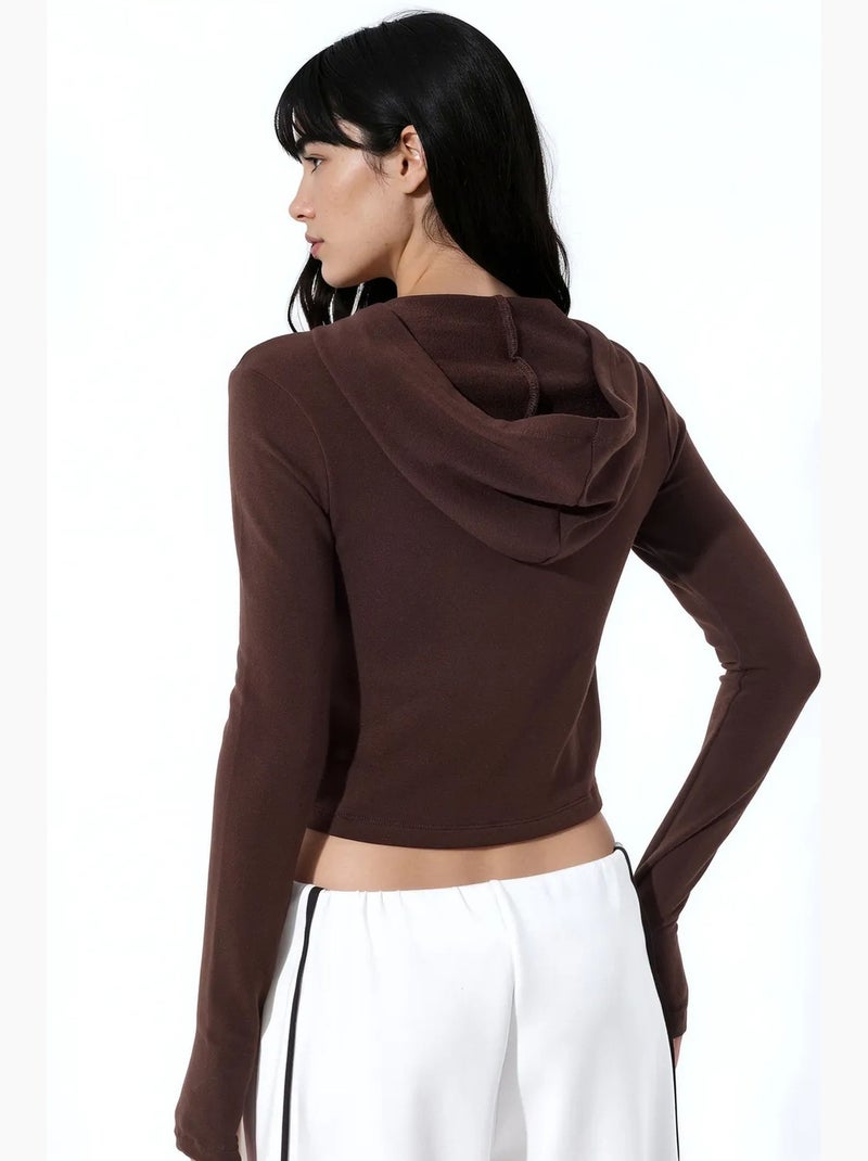 Cardigan en coton et modal busem Noir - Kiabi