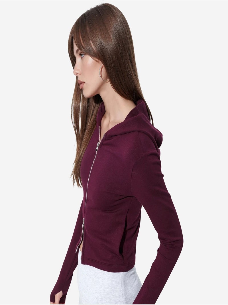 Cardigan en coton et modal busem Rouge bordeaux - Kiabi