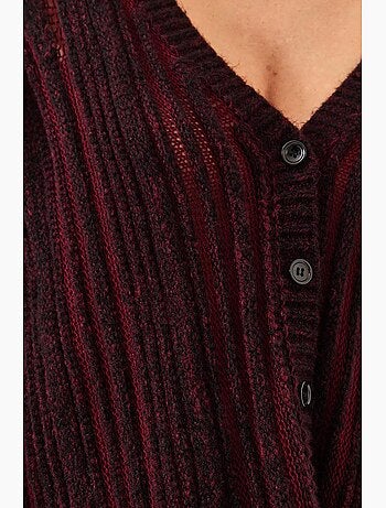 Cardigan en maille ample lucci