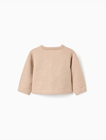 Cardigan en maille avec extrémités festonnées b&s