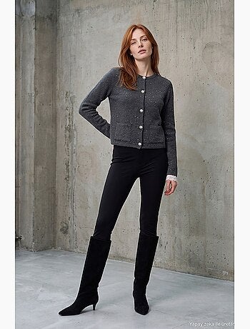 Cardigan en maille femme dilvin