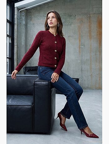 Cardigan en maille femme dilvin