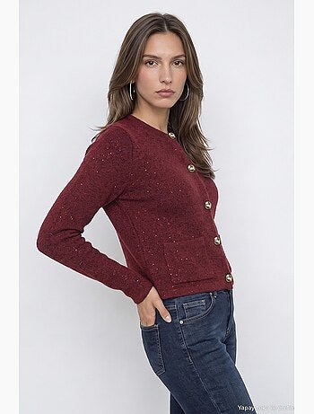 Cardigan en maille femme dilvin