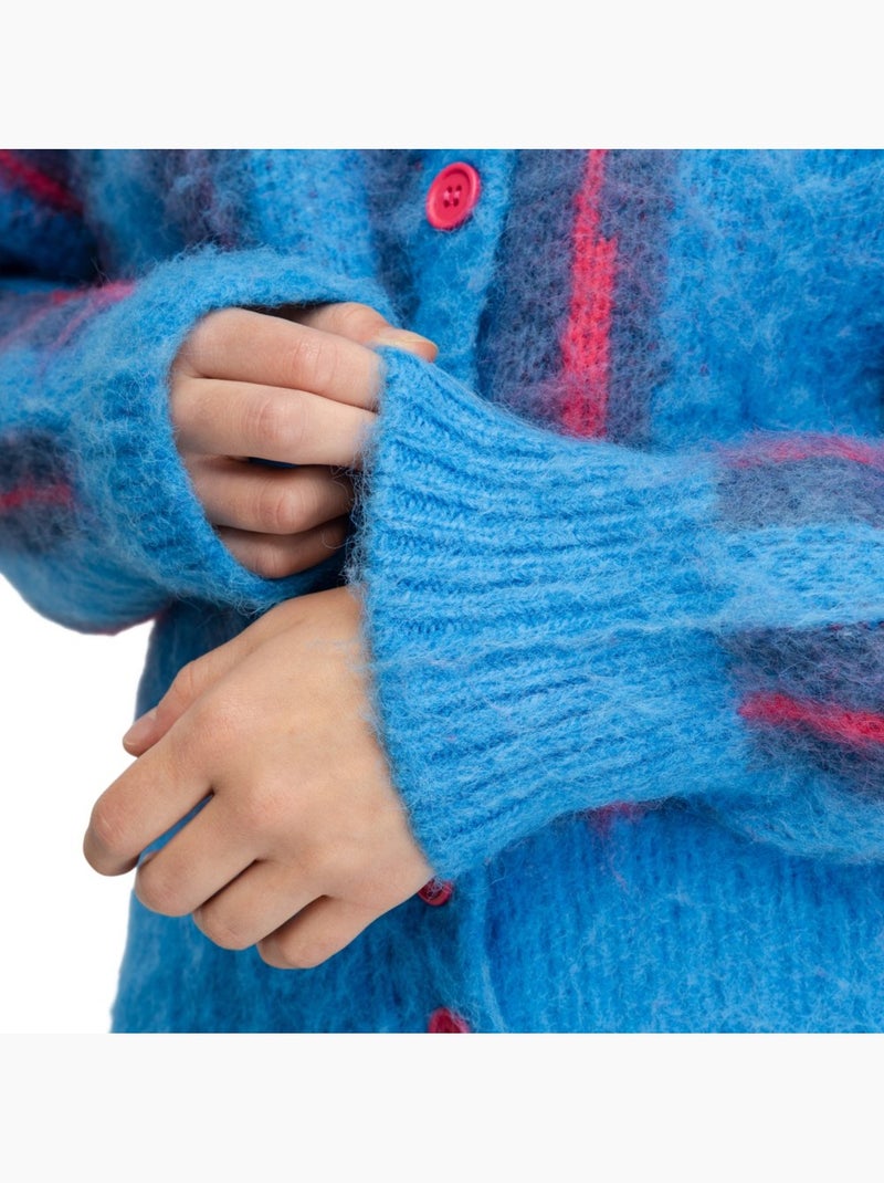 Cardigan en maille femme femme apollo-w Bleu - Kiabi