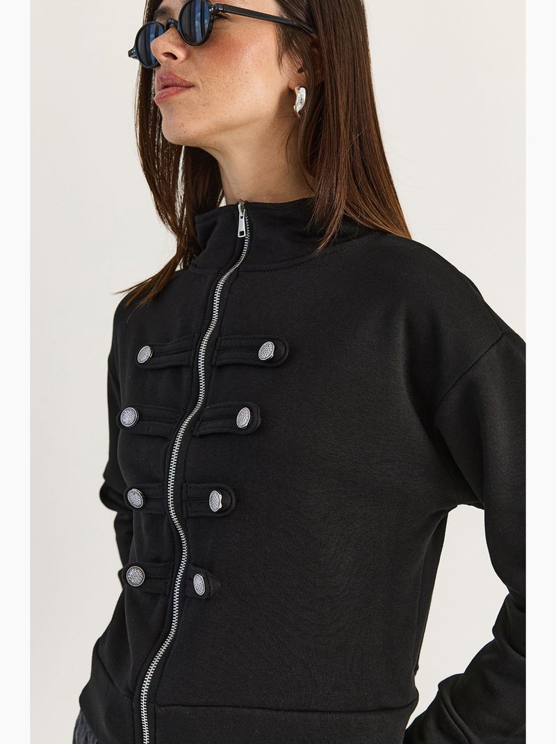Cardigan en maille femme lucci Noir - Kiabi