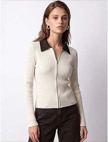 Cardigan en maille femme mixray