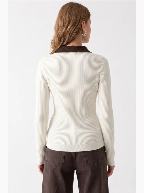 Cardigan en maille femme mixray - Kiabi Cardigan en maille femme mixray - Kiabi