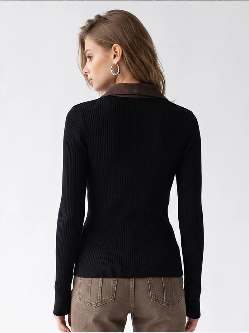 Cardigan en maille femme mixray Noir - Kiabi
