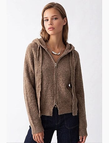 Cardigan en maille femme mixray