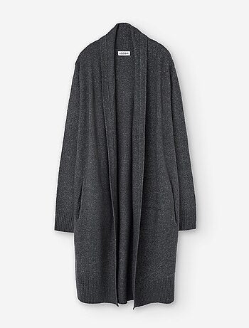 Cardigan en maille long