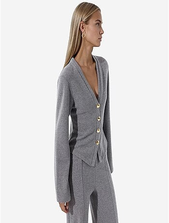 Cardigan en mélange de coton busem
